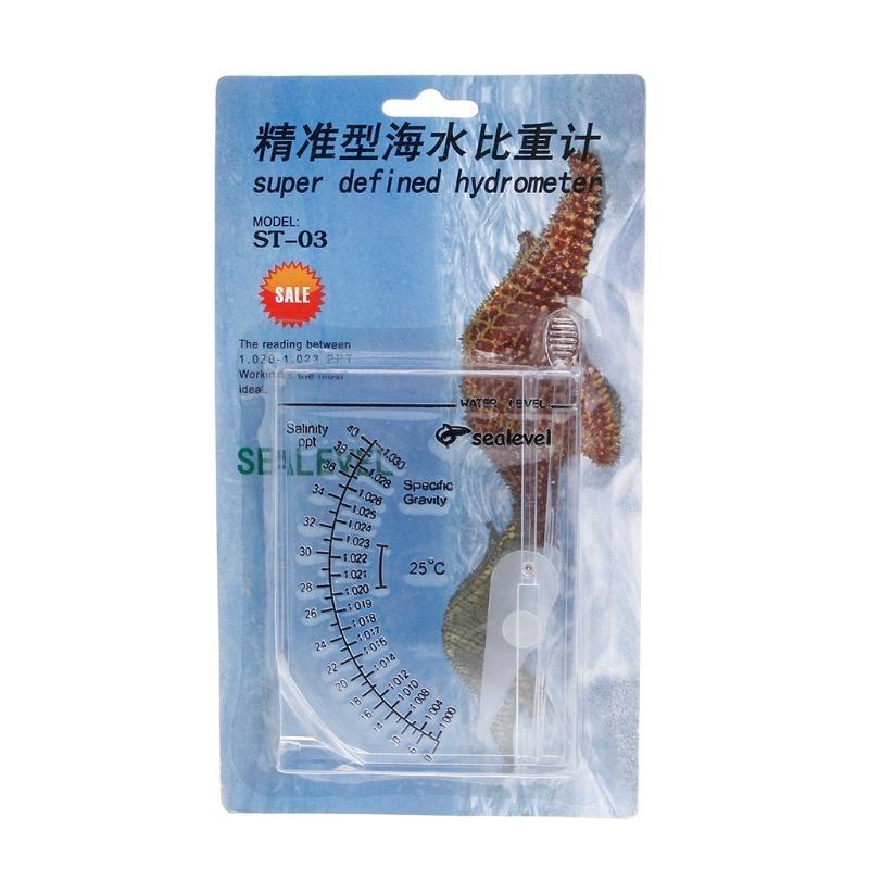 Aquarium Marine Salt - مقياس الملوحة G6KF لحوض السمك مقياس