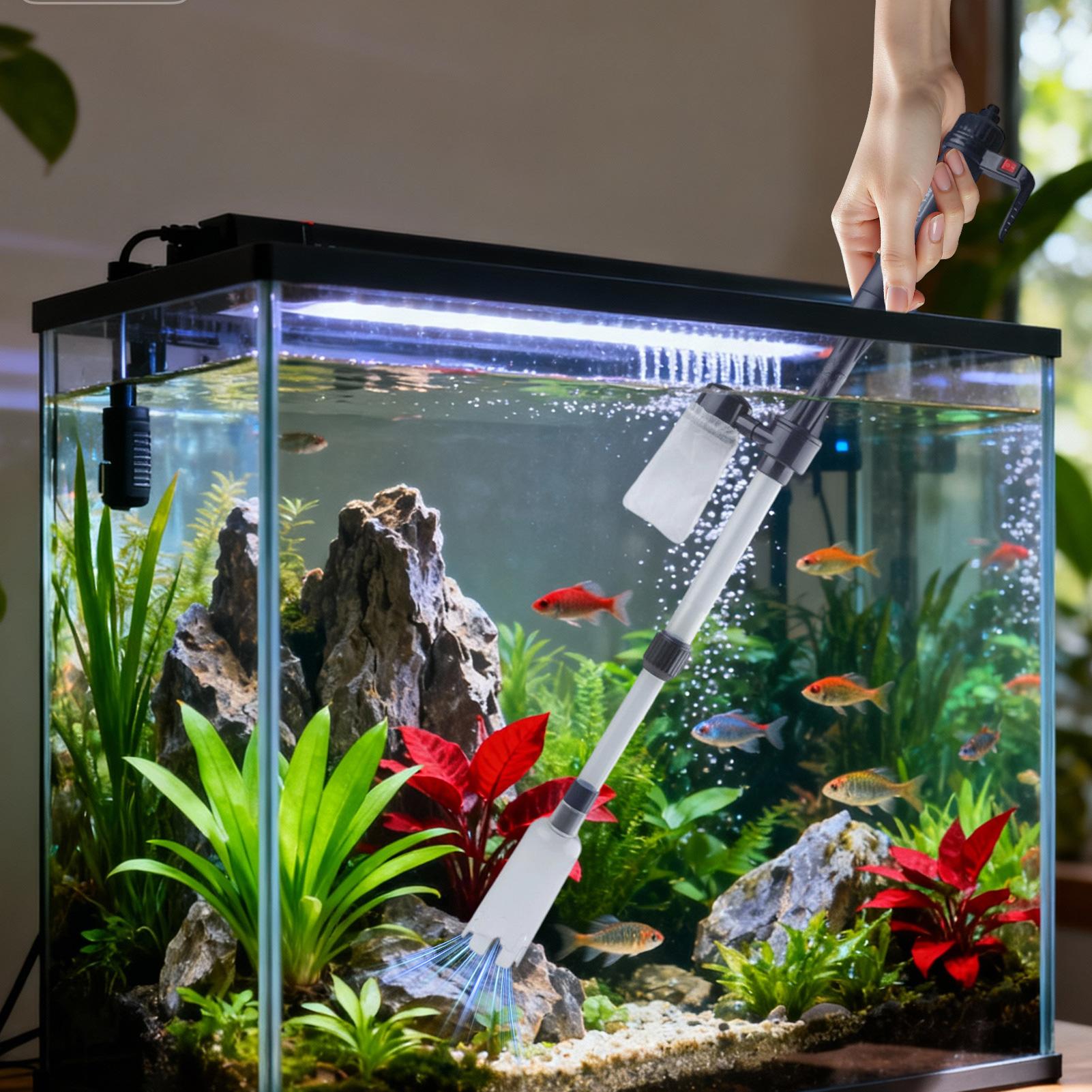 Aquarium Marine Sand - مكنسة كهربائية 3 في 1 لتنظيف