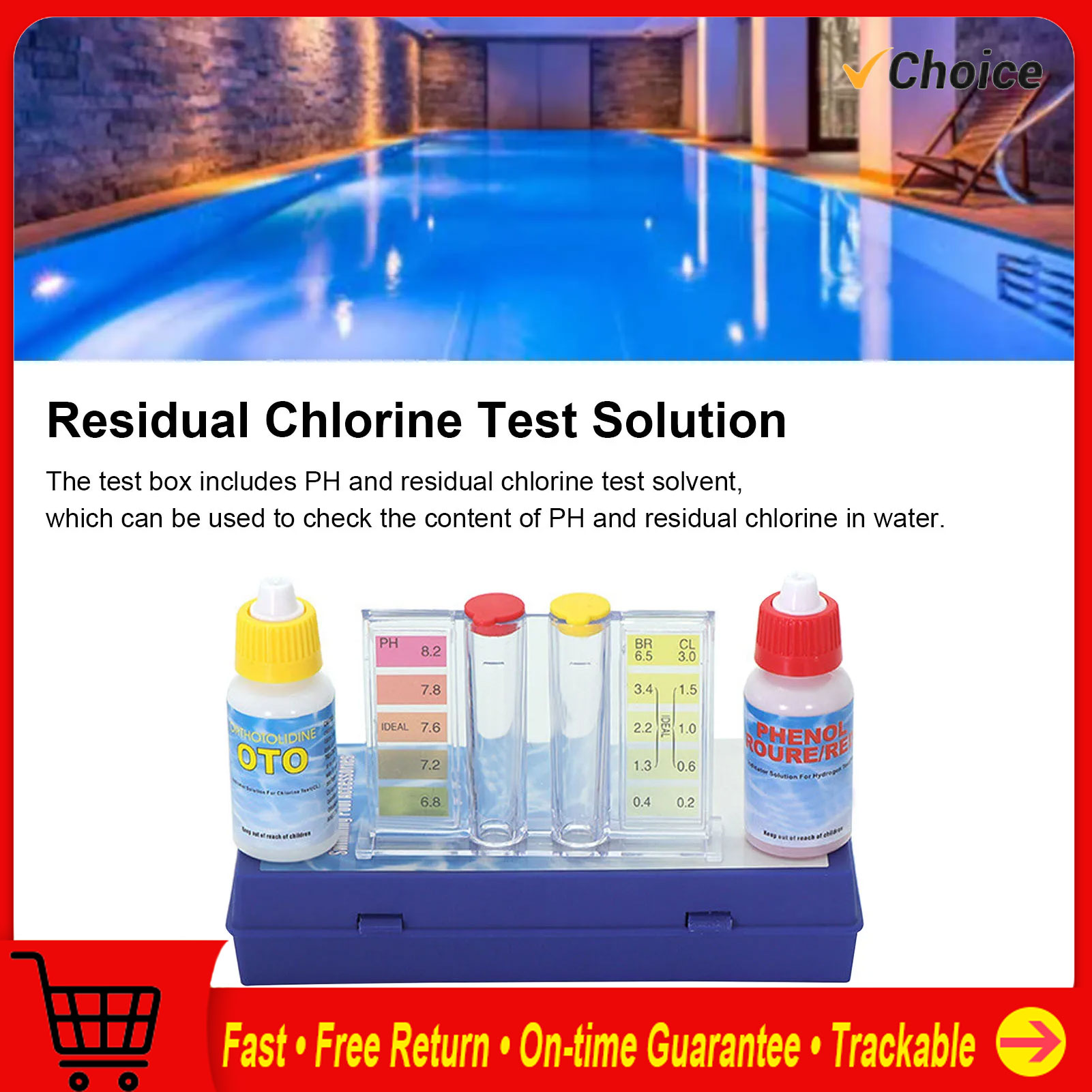 Marine Test Kit - اختبار محلول اختبار جودة المياه الأنابيب
