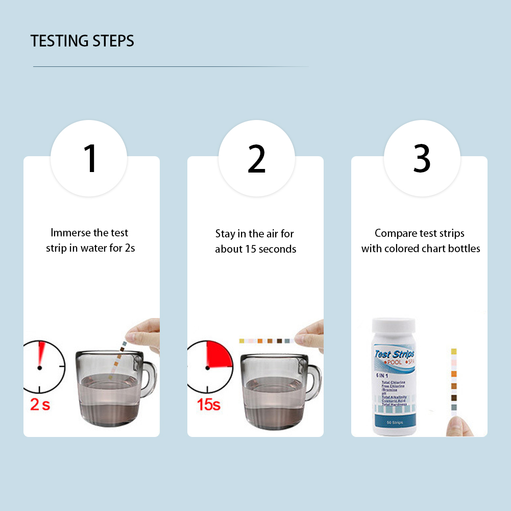 50/100 قطعة اختبار المياه PH ش - مراجعة Marine Test Kit وسعره