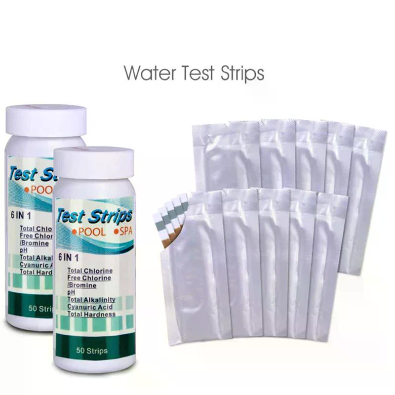 50 قطعة/زجاجة، شرائط اختبار ال - مراجعة Marine Test Kit وسعره