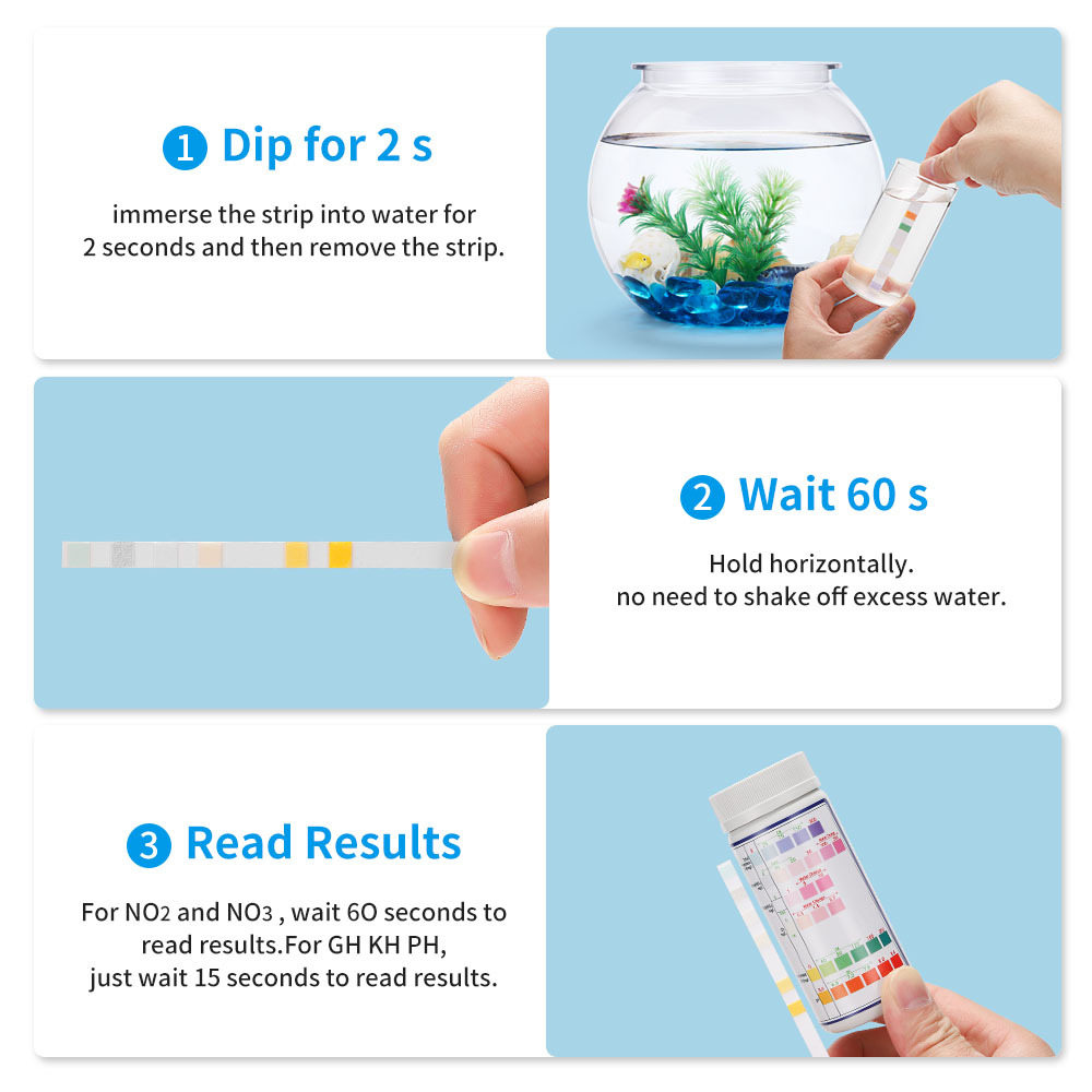 شرائط اختبار جودة المياه متعدد - مراجعة Marine Test Kit وسعره