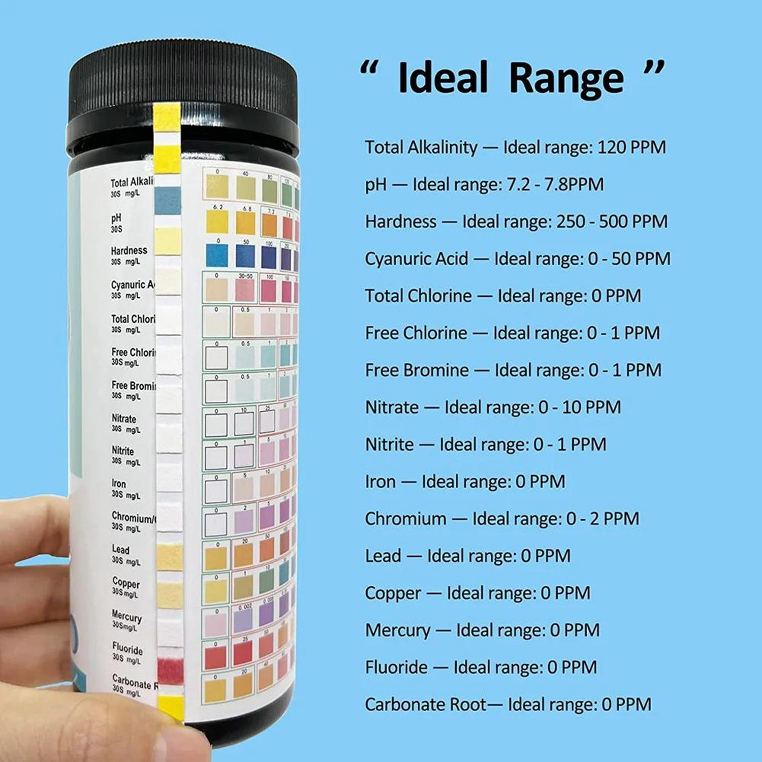 مجموعة اختبار المياه 16 في 1،  - مراجعة Marine Test Kit وسعره