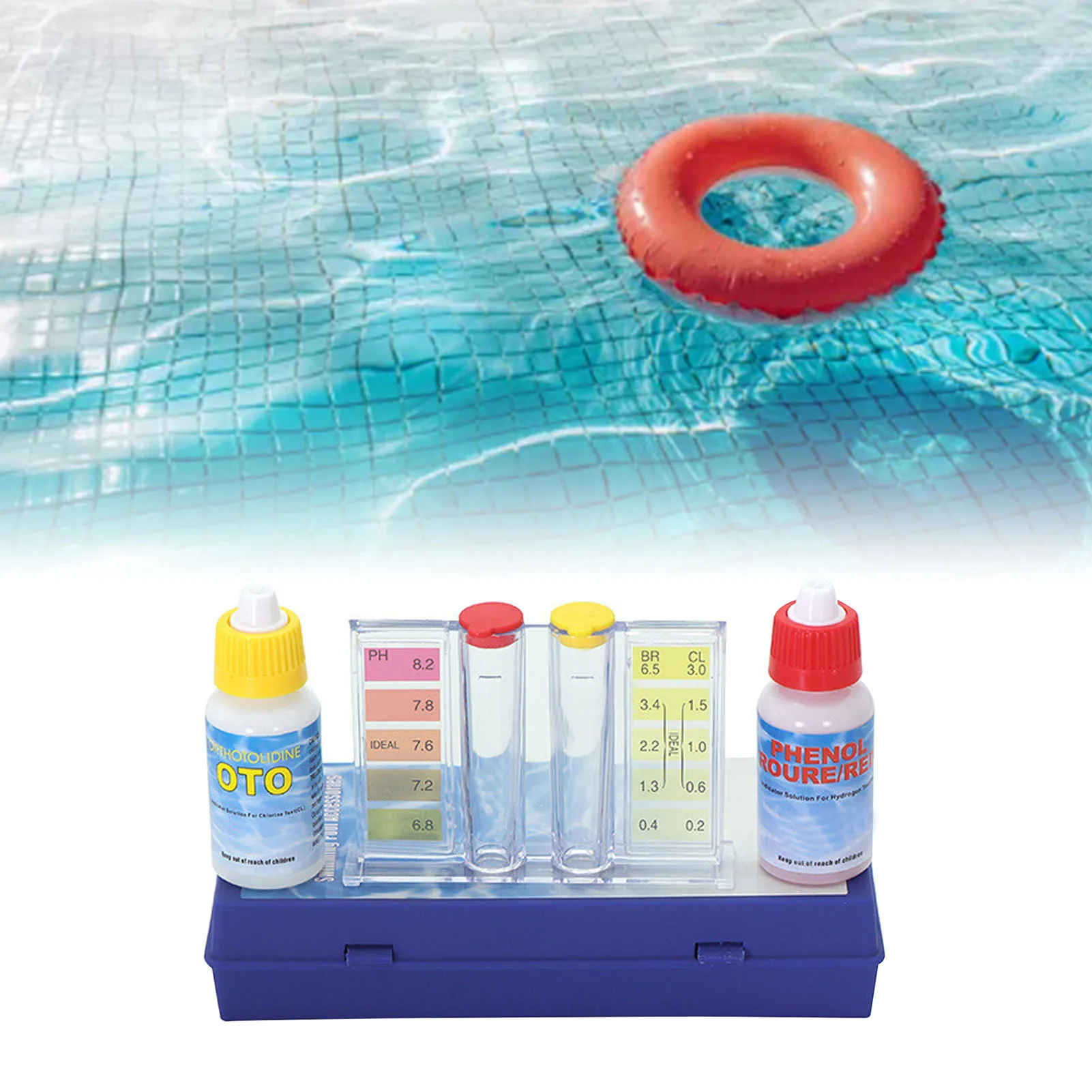 اختبار محلول اختبار جودة الميا - مراجعة Marine Test Kit وسعره