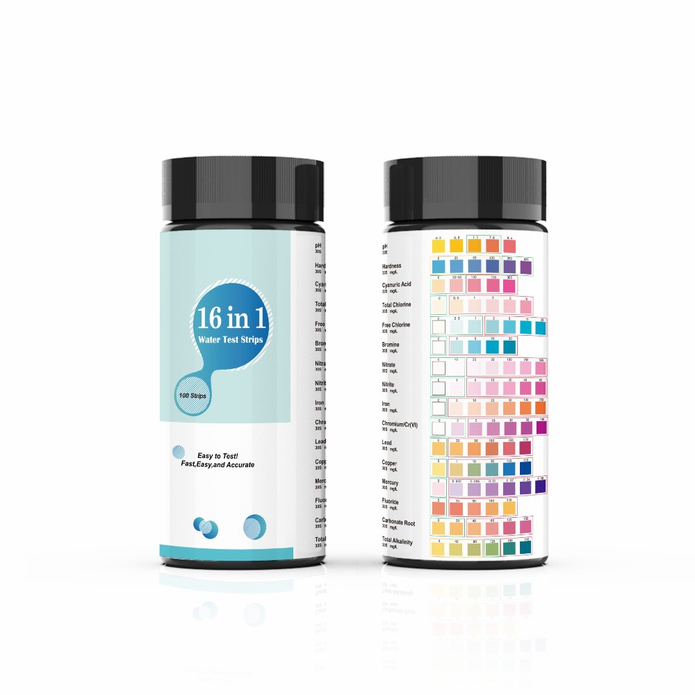 حوض السمك اشرطة الفحص PH جودة  - مراجعة Marine Test Kit وسعره